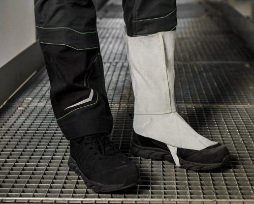 Neo hegesztő lábszárvédő, bőr, 2A1, tépőzáras