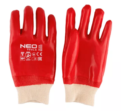 Neo munkakesztyű, PVC bevonatú pamut, 3121X, 10-es