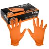 Neo munkakesztyű, perforált nitril, narancssárga, 50 db, XL