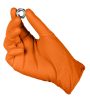 Neo munkakesztyű, perforált nitril, narancssárga, 50 db, XL