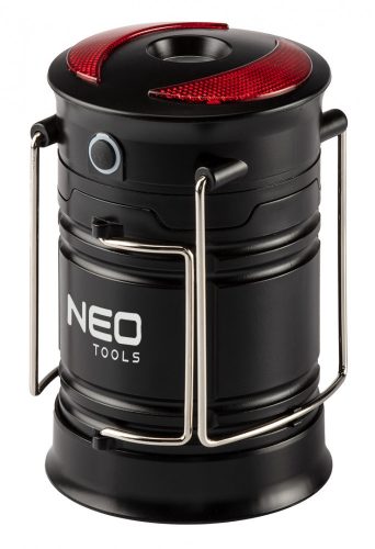 Neo kempinglámpa, 3 funkciós, összecsukható, 200lm, 3W