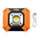 Neo reflektor, talpas 750lm, powerbank funkció, 10W