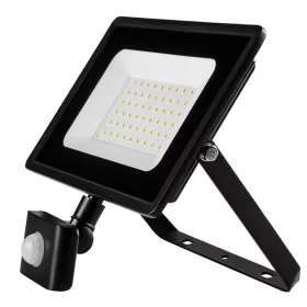Neo reflektor, mozgásérzékelős 230V/50W, 4000lm