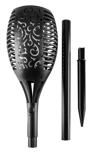 Neo kerti lámpa, napelemes, láng effektus, 1W