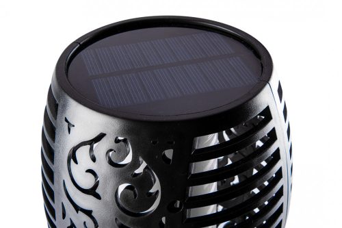 Neo kerti lámpa, napelemes, láng effektus, 1W