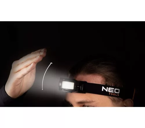 Neo fejlámpa 180lm