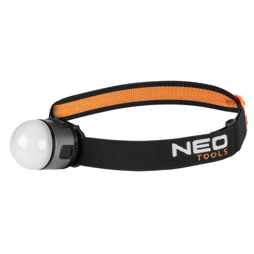 Neo fejlámpa 250-200lm, 800 mAh akkus