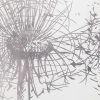 Coram zuhanyfüggönny fekete Flow 180x200