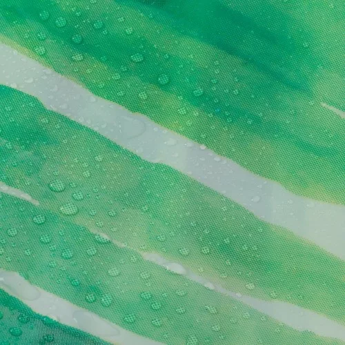 Coram zuhanyfüggönny zöld Leaves 180x200