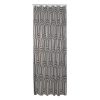 Coram zuhanyfüggönny fekete Brave 180x200