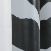 Coram zuhanyfüggönny zebra mintás 180x200 fekete