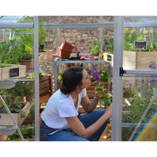 Palram 6x8 polikarbonát üvegház hybrid