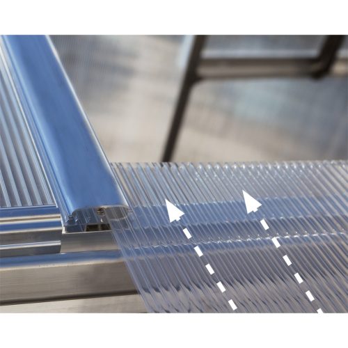 Palram 6x10 polikarbonát üvegház multiline