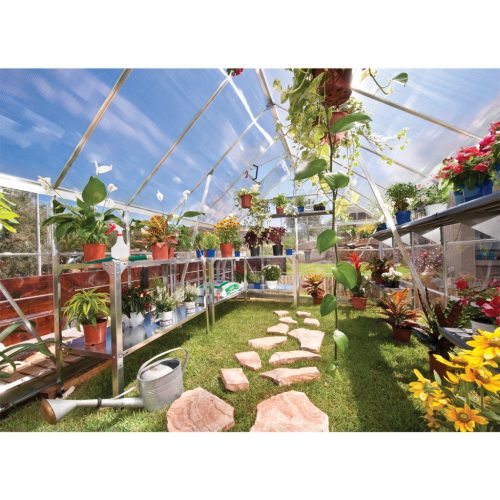 Palram 8x12 silver polikarbonát üvegház Balance