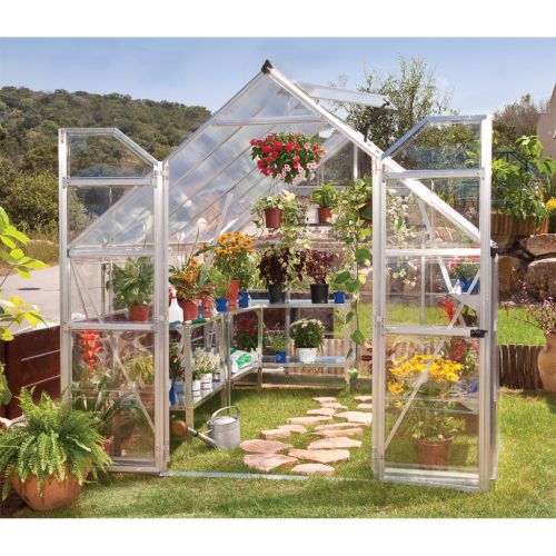 Palram 8x12 silver polikarbonát üvegház Balance