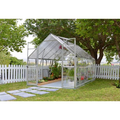 Palram 8x12 silver polikarbonát üvegház Balance