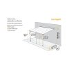 Palram 3 x 4,25 pergola Sierra 4200 szürke