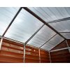 Palram 6x10 barna kerti házak Skylight