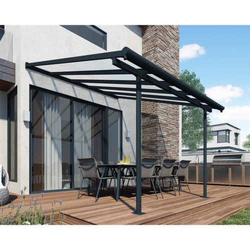 Palram 3 x 3 pergola Canopia Sierra 3000 szürke