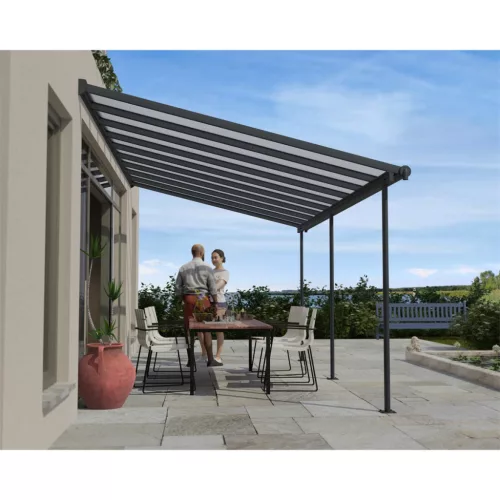 Palram 3 x 5,46 pergola Sierra 5400 szürke