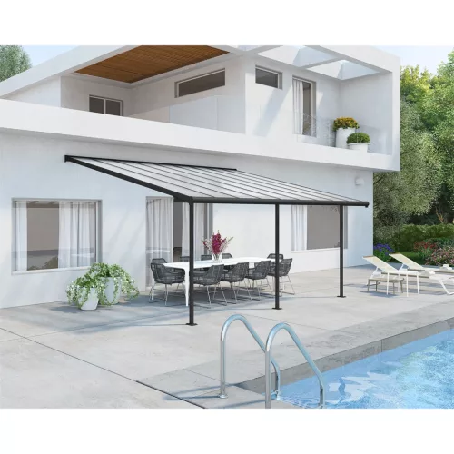 Palram 3 x 5,46 pergola Sierra 5400 szürke