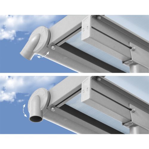 Palram 3 x 5,46 pergola Sierra 5400 fehér