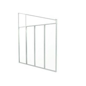 Palram pergola oldalfal (fehér) Canopia Sierra