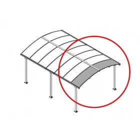 Palram bővítő elem Arcadia kocsibeállókhoz (70 cm) Canopia