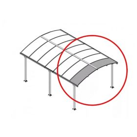 Palram bővítő elem Arcadia kocsibeállókhoz (70 cm) canopia