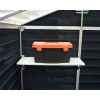 Palram 6x10 antracit kerti tároló Canopia Skylight