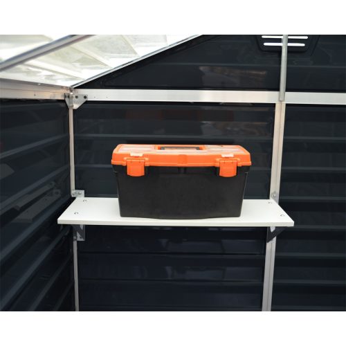 Palram 4 x 6 antracit kerti tároló Canopia Skylight