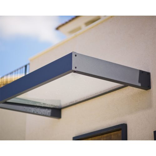 Palram modern bejárati előtető Canopia Sophia 1600 opal white