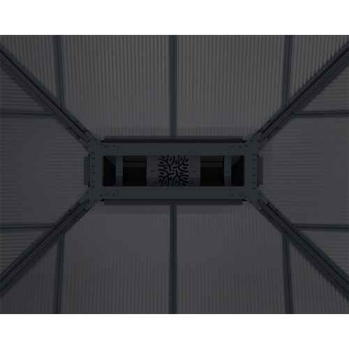 Palram 14x16 Luxus kategóriás kerti pavilon Canopia Dallas