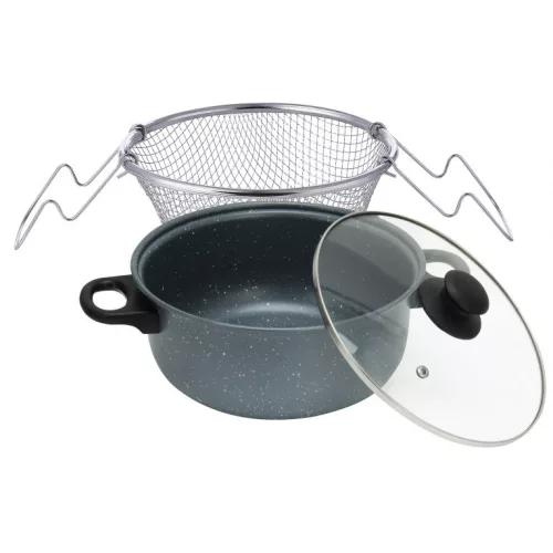 Perfect Home Iron line krumplisütő tapadásmentes bevonattal 3 részes 3,5 literes