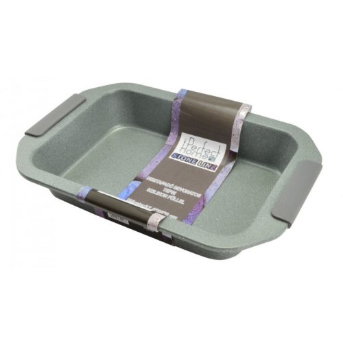 Perfect Home Bevonatos tepsi szilikon füllel 37,5x25 cm