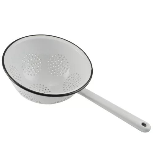 Tésztaszűrő zománcozott 22 cm