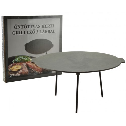 Perfect Home Öntöttvas grill tárcsa - boronatárcsa 45 cm