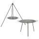 Perfect Home Vas grill tárcsa - boronatárcsa kétfunkciós 40cm