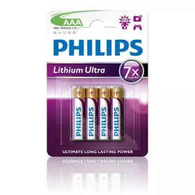 Philips lítium ultra mikro elem AAA (FR03LB4A/10) (1,5V) B4