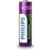 Philips újratölthető Ni-Mh ceruza akku AA 2500 mAh (R6B4RTU25/10) (1,2V) B4, 4 db