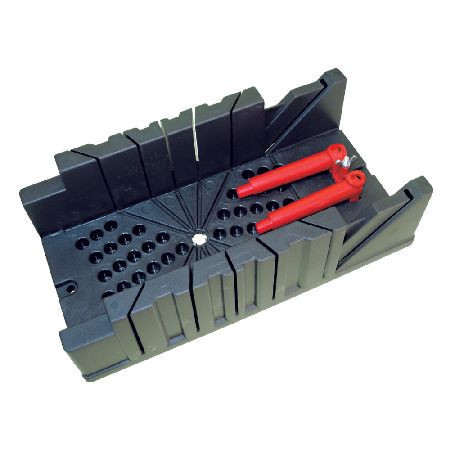 Műanyag gérvágó láda rögzítővel ellátva - 325x120mm