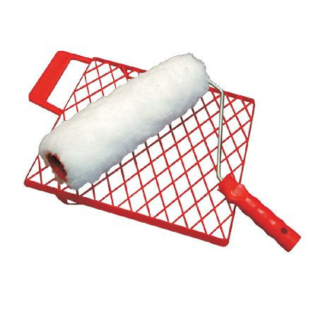 Poliamid festőhenger lehúzóráccsal - 140mm