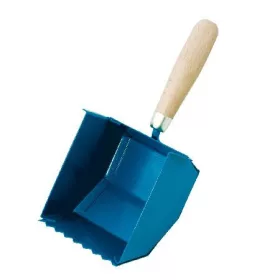 Fanyelű acél fogazott terítőkanál - 100mm