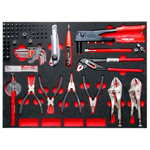 Proline HD felszerelt szerszámkocsi 706x450x950mm/7fiók - 250 db