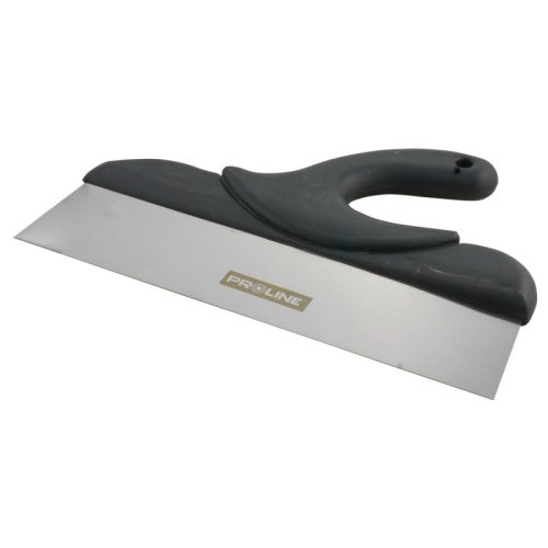 Proline ívelt műanyag nyelű inox spatula - 350x95mm