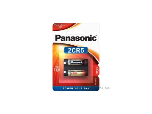 Panasonic fotóelem 2CR5 6 V