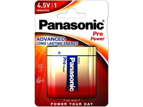 Panasonic lapos elem szuper tartós 4,5 V