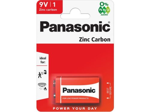 Panasonic blokk elem 9 V