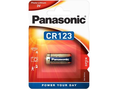 Panasonic lítium elem 3 V CR123