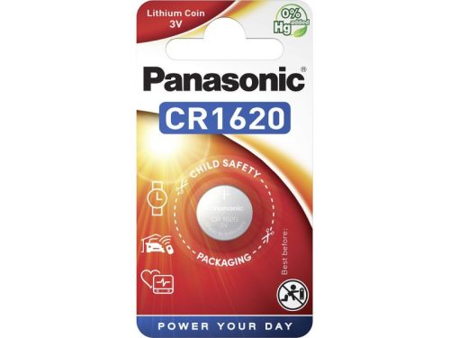 Panasonic lítium gombelem 3 V CR1620